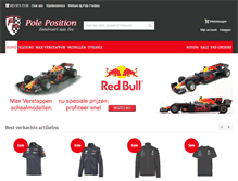 Tablet Screenshot of poleposition.nl