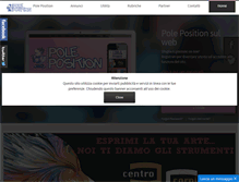 Tablet Screenshot of poleposition.cz.it
